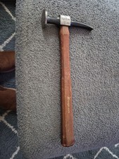 Snap On Bf608b Wood Handle Short Curve Cross Peen Auto Body Hammer Very Nice