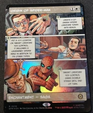 Origin Of Spider-Man - Foil - Borderless - SPM - MTG - EN - NM - 0218