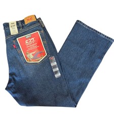 NEW Levi's Mens 537 Western Bootcut Stretch 5 Pocket Cotton Denim Jeans 36x30
