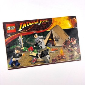 Lego Indiana Jones Temple of Crystal Skull 7620 7624 7626 7627 1 & 2 Instruction