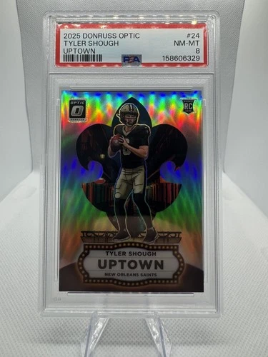 2025 Donruss Optic Tyler Shough Base (RAW)