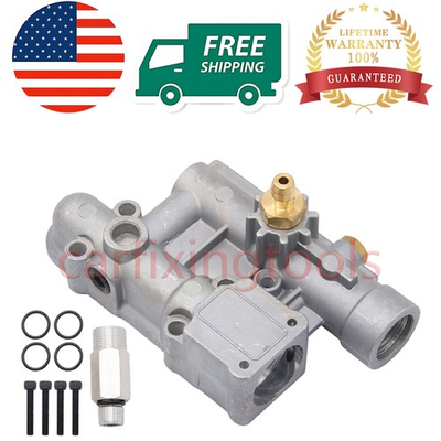 #ad Pressure Washer Manifold Kit 190574GS 020228 Fits Craftsman Troy Bilt SpeedClean $29.49