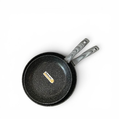 Pfannen Set 20 + 24 cm 2er Set Divory   Antihaft Bratpfannen Induktion geeignet