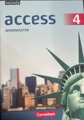 English G Access 4   Wordmaster (Cornelsen) 8. Klasse Gymnasium