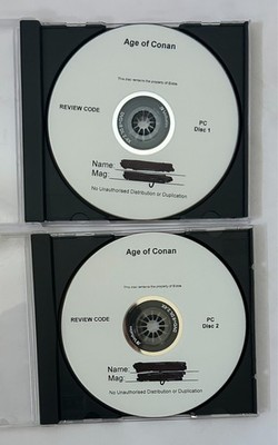 Age of Conan Review version - Eidos pre-release PC code - 2008