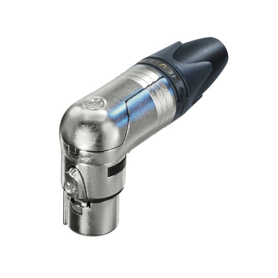 Neutrik NC3FXX XLR Cable Connector Female 3 pole - Black / Silver - Image 3