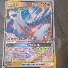 Latias & Latios GX 113/181 SM-Team Up TAG TEAM Full Art Holo Ultra Rare on eBay