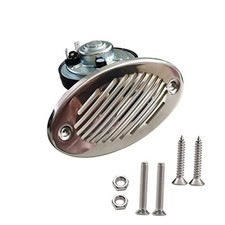 12V Hidden Flush Mount Marine Boat Horn with Mounting Screws All parts Use 316
