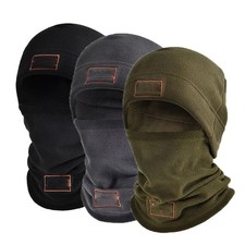 Fleece Hat Scarf Set Thermal Head Cover Winter Warm Balaclava Face Mask Sports C