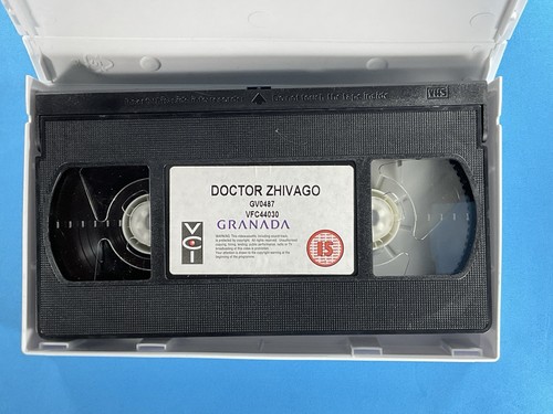 Doctor Zhivago On VHS Video Cassette Tape Movie/film - Picture 3 of 3