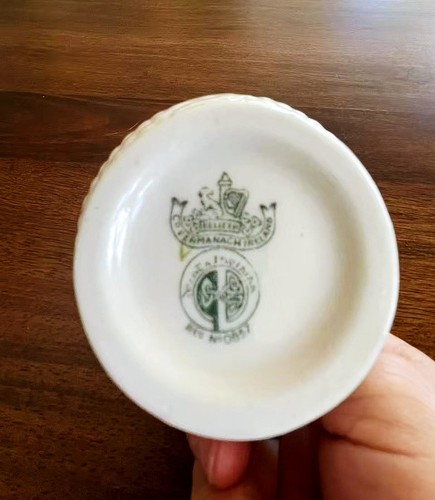 Part of Belleek's Iconic Shamrock Tableware Collection Basketweave Design - Picture 8 of 8