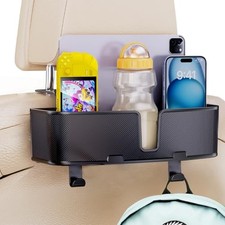 Car Headrest Cup Holder for Back Seat for Multi-Hanging Snack Storage Organizer