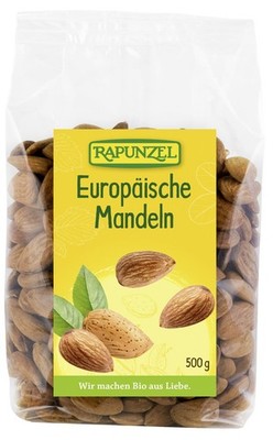 Rapunzel - Mandeln Europa (2x500g) Bio Müsli Snack Kochen & Backen