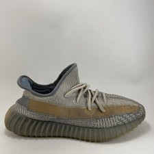Tenis informales Adidas Yeezy Boost 350 V2 Israfil para hombre talla 10 cuero gris