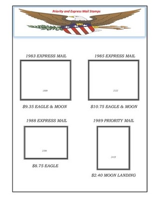 Mac's Priority and Express Mail Stamp Album