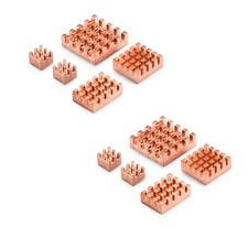 10 Pcs Copper Heatsink for Raspberry Pi 5, Pi 5 Cooler, Heatsink with Thermal