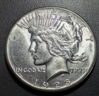 1928 P BU GEM PEACE SILVER DOLLAR UNC MS+++ U.S. MINT RARE KEY COIN Uncirculated