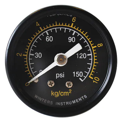 #ad Winters Pem1421 Cd Commercial Pressure Gauge 0 To 150 Psi 1 1 2 In Dial 1 8 $3.39