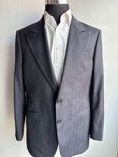     GIORGIO ARMANI PEAK LAPEL BLUE SPORT COAT JACKET 42 REGULAR    
