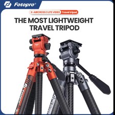 Fotopro X-Aircross 3 Lite Ball Head Carbon Fiber Extendable Tripod Travel Tripod