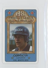 1981 Perma-Graphics/Topps Credit Cards All-Stars Carlton Fisk #150-ASA8113 HOF