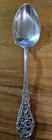 One REED/BARTON STERLING Florentine Lace Demi Spoon 4.5" 5 available SCRAP MELT