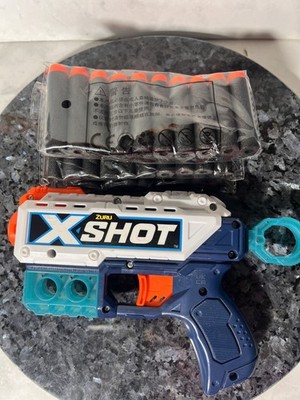 Zuru X-Shot Excel Kickback Foam Dart Blaster Take on Targets from 27 Meters Away