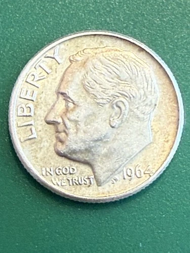 1964 United States Roosevelt Dime