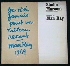 STUDIO MARCONI APRILE-MAGGIO 1969 MAN RAY AA.VV. STUDIO MARCONI 1969 