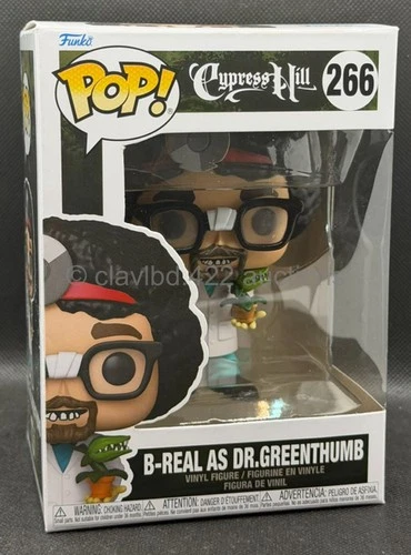 Funko POP!  Cypress Hill: B-Real as Dr Greenthumb - 266 Rocks vinyl figure