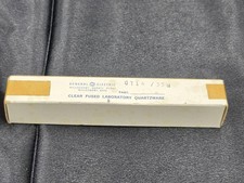 Vintage GE QT 14/35 Male Clear Fused Quartz Standard Taper Joint NOS Sealed