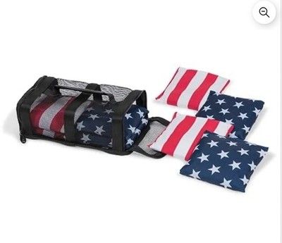 EastPoint Sports Regulation Size Cornhole Bags - Stars & Stripes 8 - 6'' 16oz...