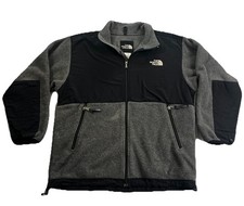 The North Face Gray Fleece Denali Style Full zip Jacket Size Youth XL
