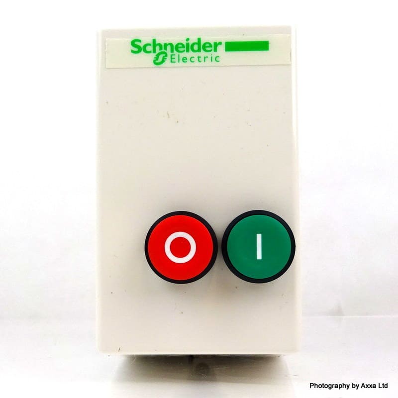 Enclosed DOL Starter LE1D12U7 Schneider 240VAC 12A 5.5kW