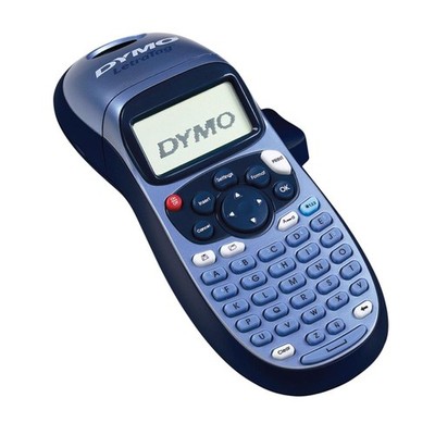 Dymo S0883990 LetraTag LT-100 H Mobiles Beschriftungsgerät Etikettendrucker Blau