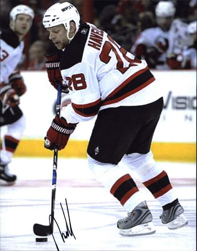 Niclas Havelid signed NHL hockey 8x10 photo W/Cert Autographed A0002