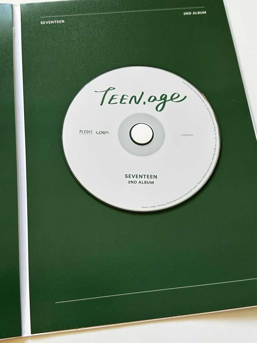 Teen, Age - Seventeen 2nd Album (Green version, 2017, K-Pop