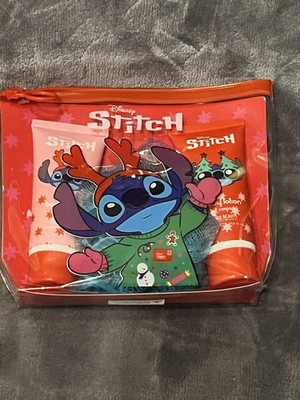 Mad Beauty Disney Multicolored Stitch At Christmas Gift Set New with Tags Rare