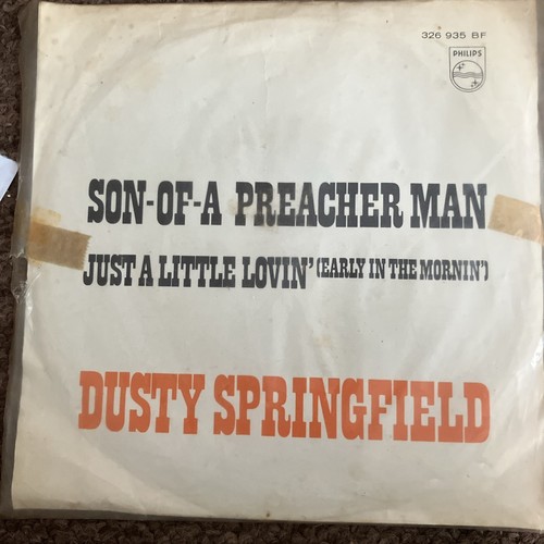 Dusty Springfield Son Of A Preacher Man 45 RPM Single 1968 7” Vinyl - Picture 2 of 2