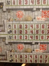 Blood Bowl: Astrogranite and Grass Pitch and Dugout Doppelseitiges Spielfeld