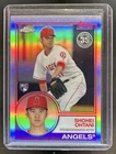 2018 Topps Chrome Shohei Ohtani 1983 RC Refractor Rookie #83T-6 Angels