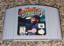 Ken Griffey Jr.'s Slugfest Cart Only (Nintendo 64, 1999) Authentic Tested Workin