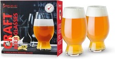 Spiegelau Witbier & American Wheat Craft Beer Glasses 2 Glasses - New