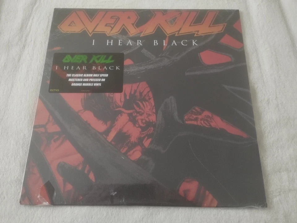 LP  OVERKILL  " I HEAR BLACK "  NEUF SCELLE 2021 - Photo 2/4