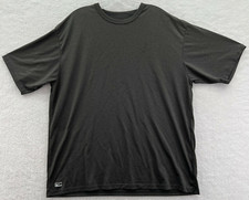 Nike Shirt Mens XL Gray Short Sleeve Polyester Athletic Fit Crew Neck Top