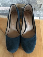 Unisa Pumps 40 Blau Schwarz elegant Wunderschön Türkis
