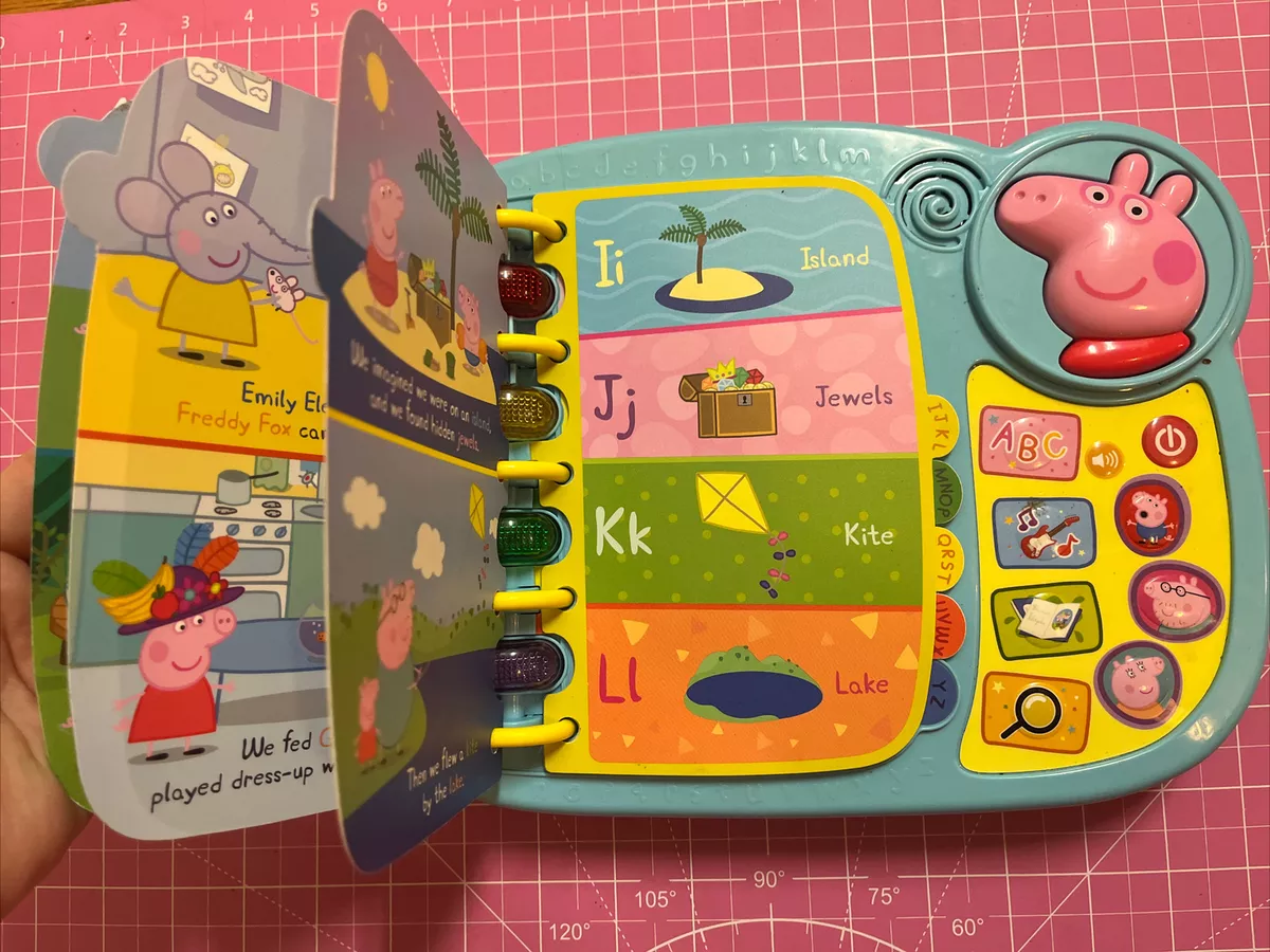 Comprar Peppa Pig Peluche Interactivo Aprende Con los Diverlibros VTech