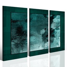 Quadri moderni Ambra black astratto stampe su tela arredamento quadro su tela