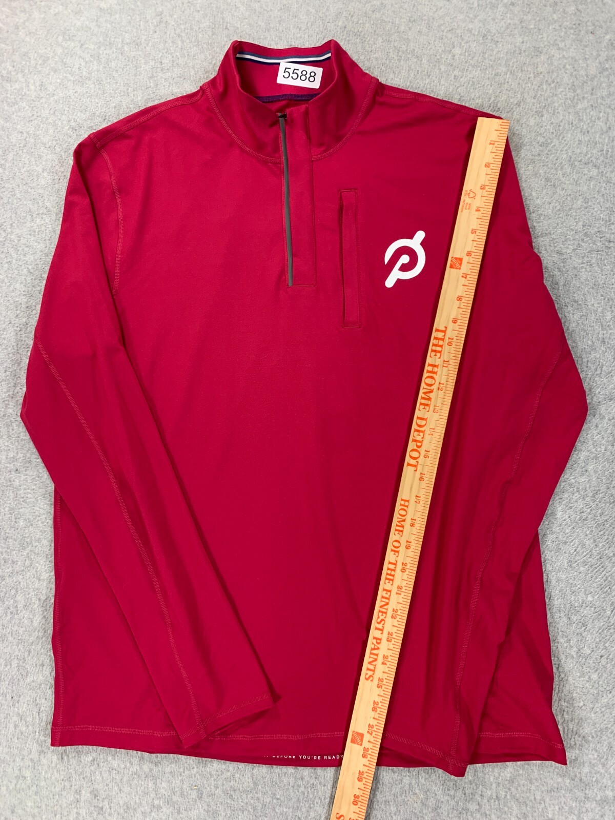 Four Laps Peloton Half Zip Running Cycling Training Pullover Shirt (Men's Large)