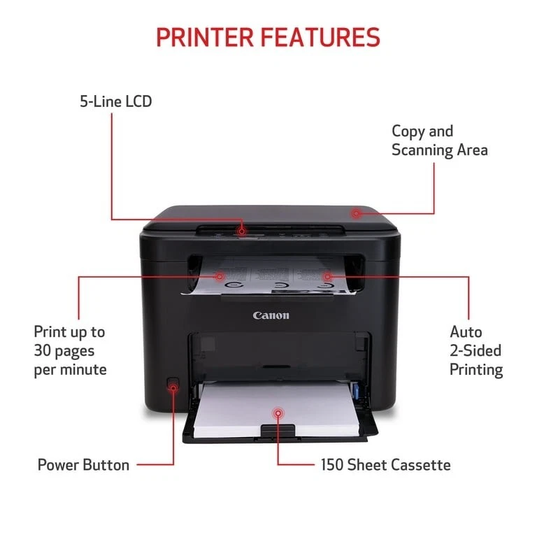 New Canon imageClass MF272dw Fast Compact Mono Laser Printer - Image 4 of 4